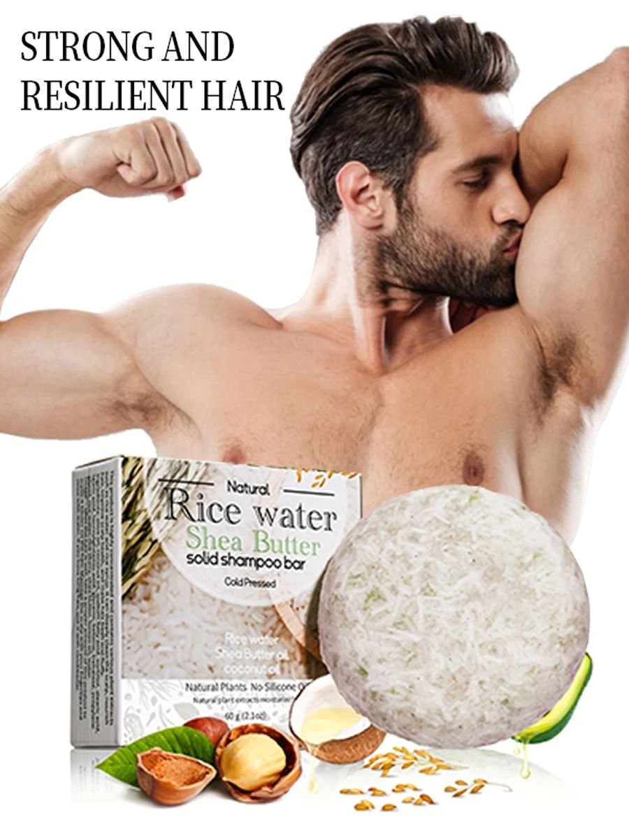 XF 60g Rice Shampoo Bar 100% N - Hair Care Organic 评论和价格