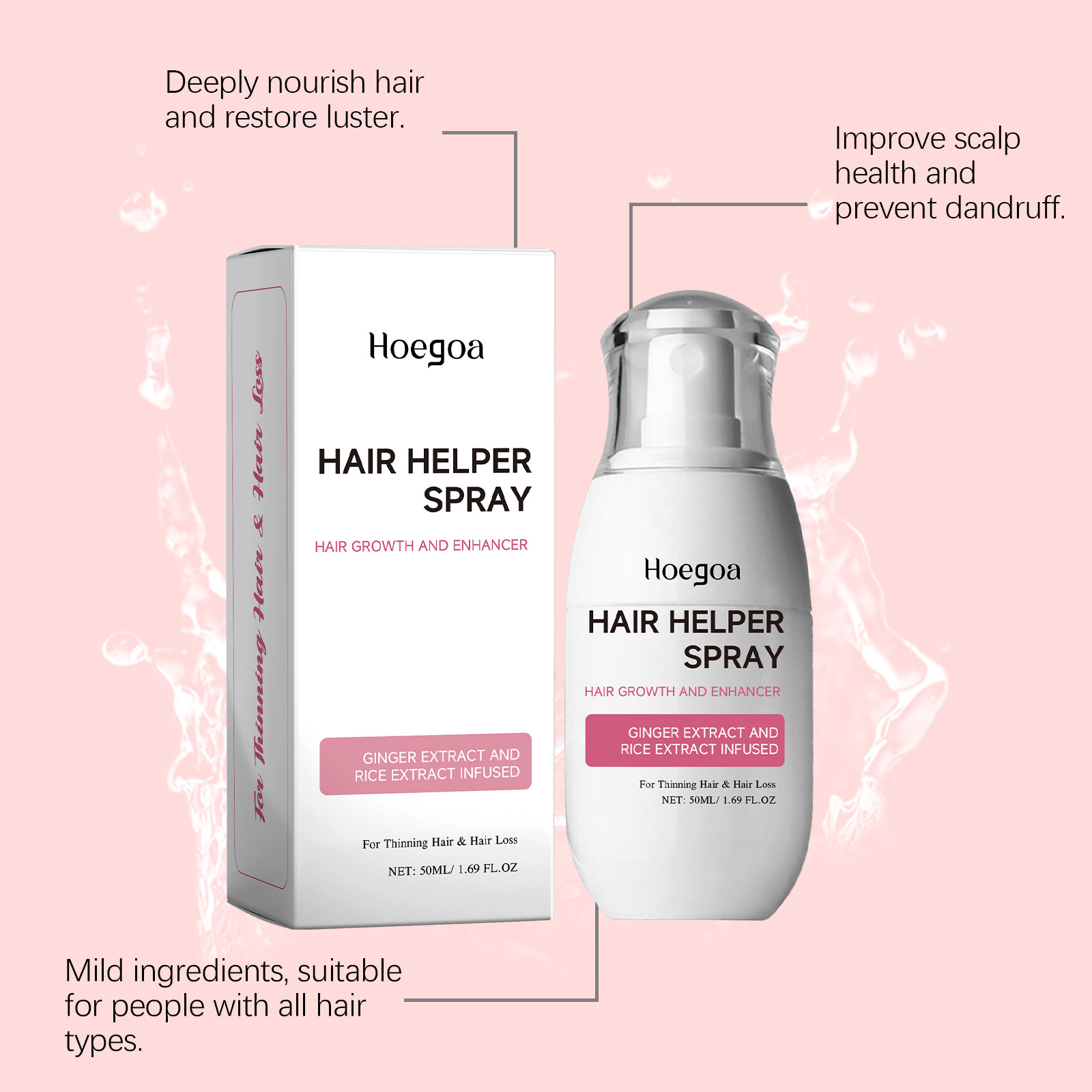 Leave-In Hair Care Spray Anti  - Hair Care Products 评论和价格