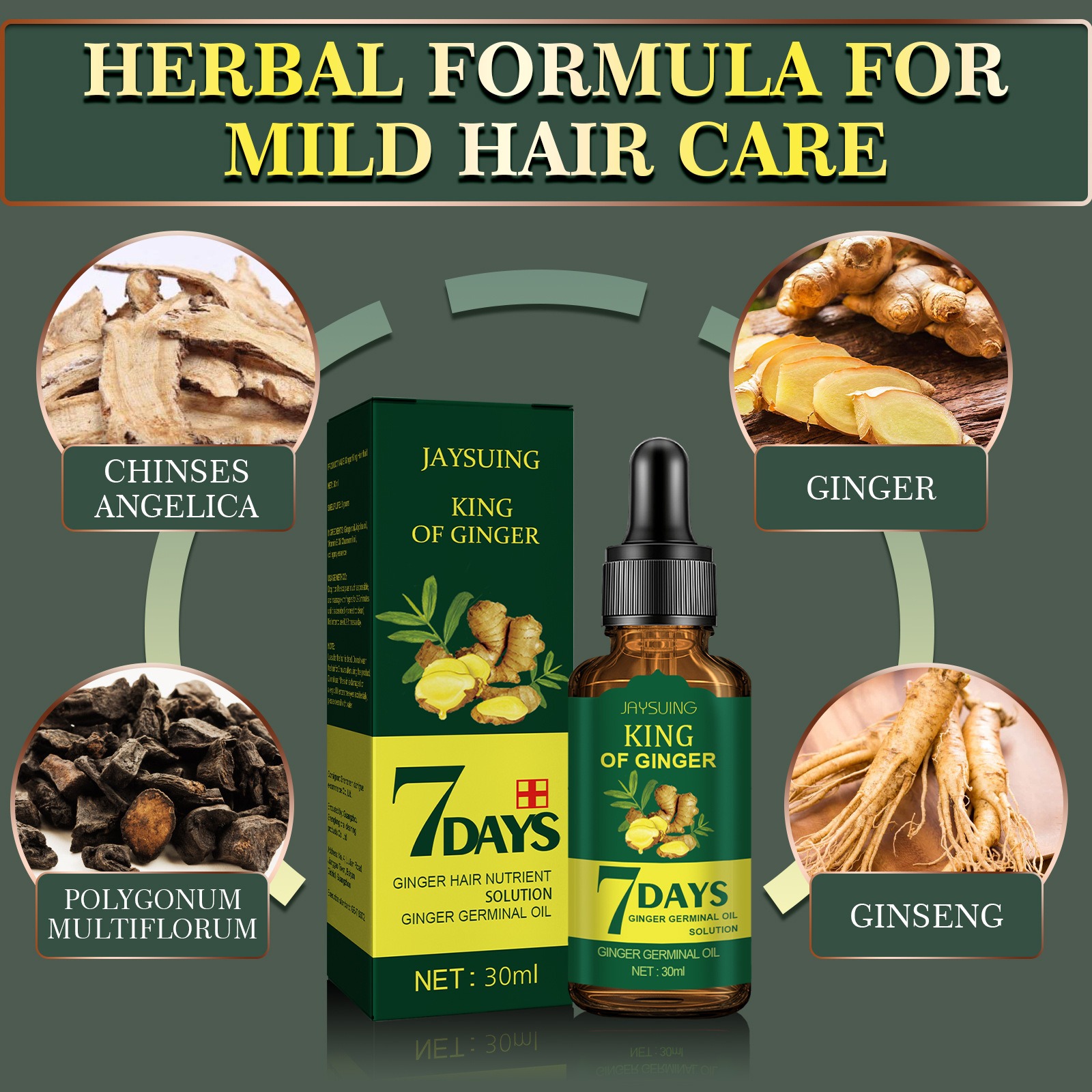 Ginger Hair Essence Anti Hair  - Hair Care Korean Products 评论和价格