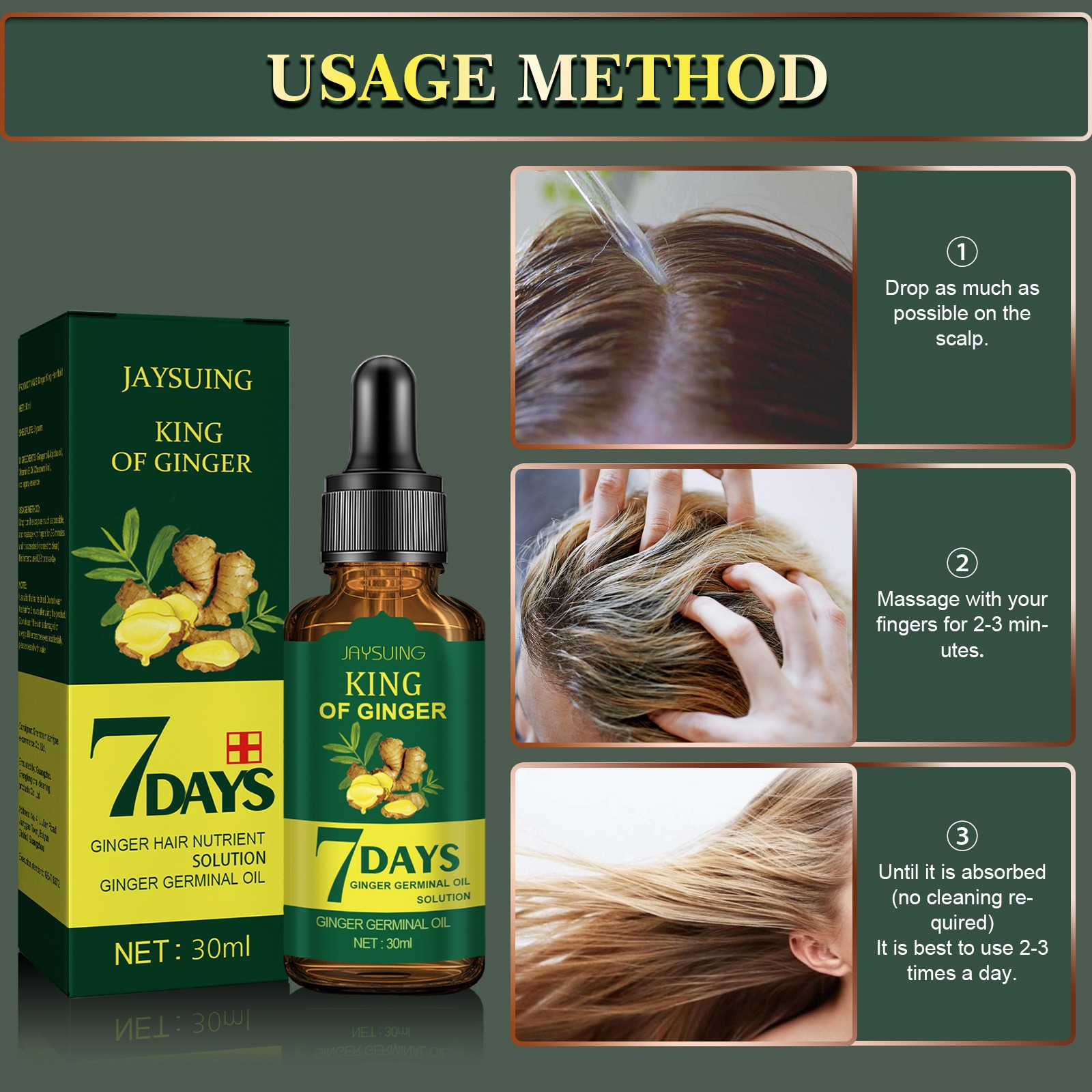 Ginger Hair Essence Anti Hair  - Hair Care Korean Products 评论和价格