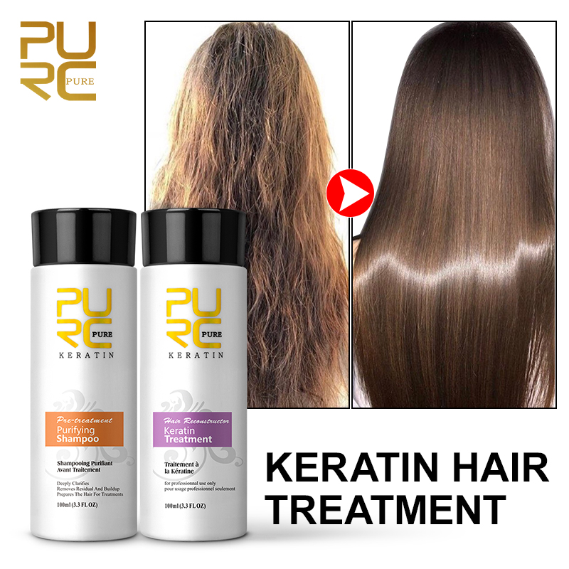 PURC Brazilian Keratin Hair Tr - Hair Care Organic 评论和价格