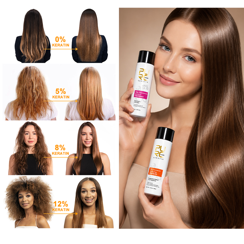 PURC Brazilian Keratin Hair Tr - Hair Care Organic 评论和价格