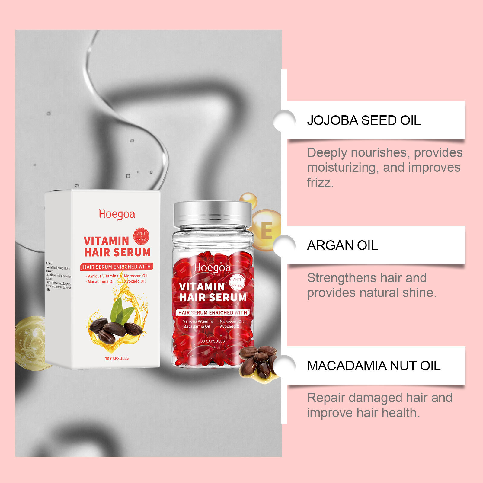 Vitamin Hair Care Serum Capsul - Hair Care Products 评论和价格